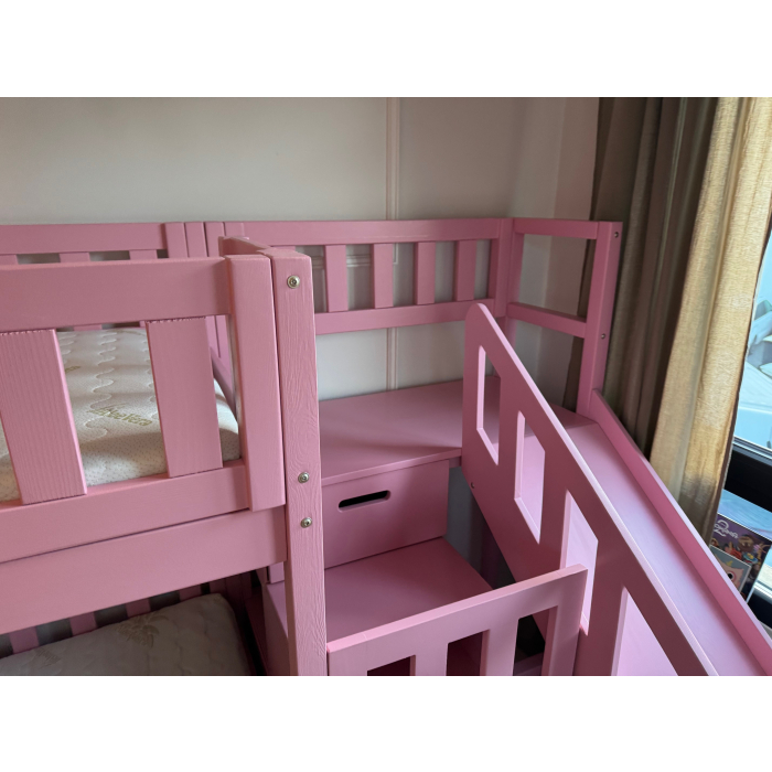 hoogslaper met trap 80x160